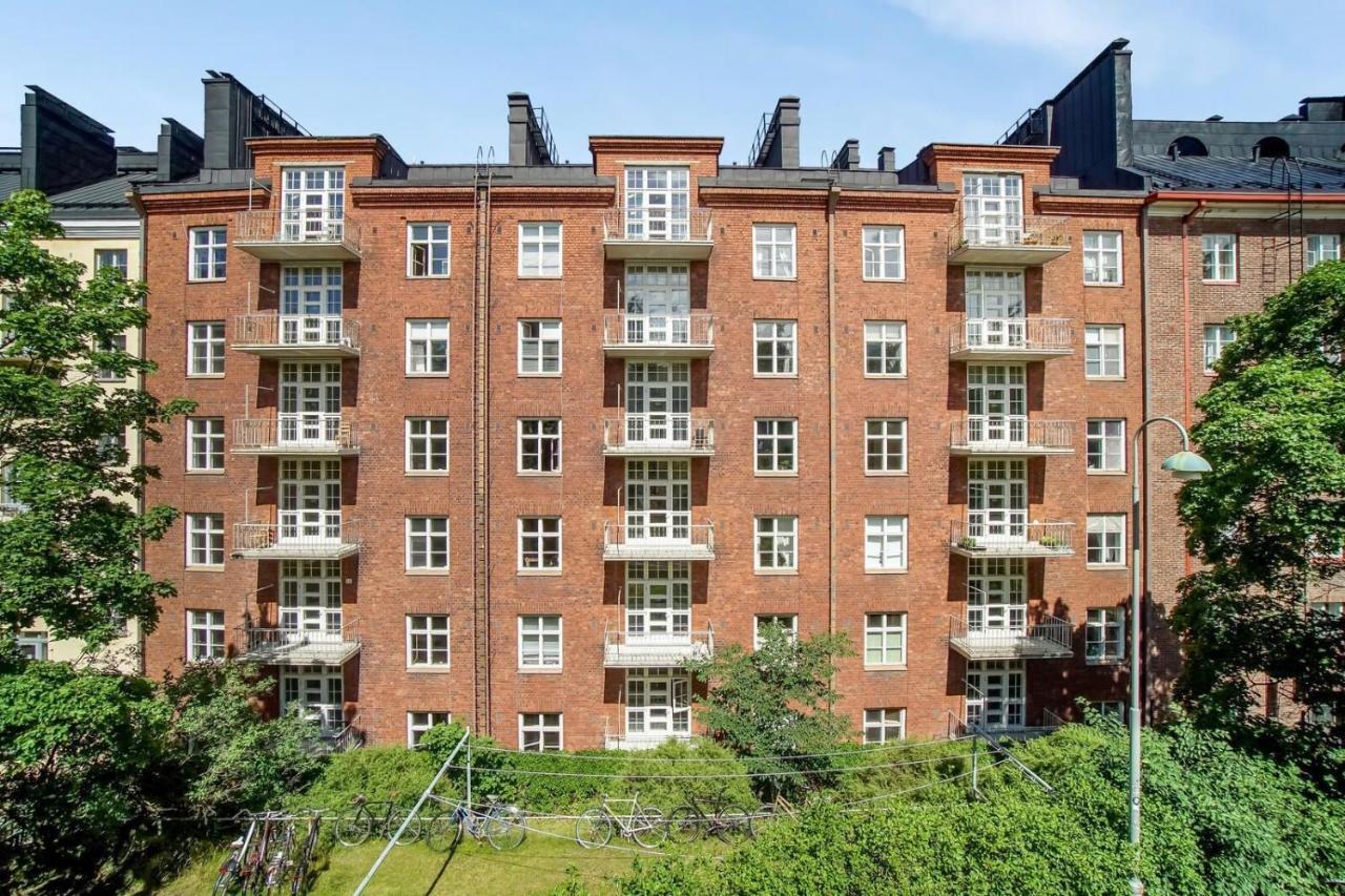 Bright One-Room Studio In The Heart Of Kallio Helsingfors Exteriör bild